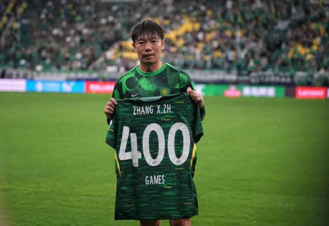 34岁张稀哲400场里程碑夜破门,国安2-1胜亚泰