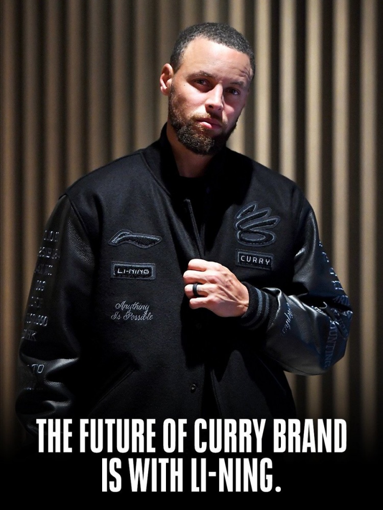 库里签约李宁:Curry Brand全面转投中国品牌