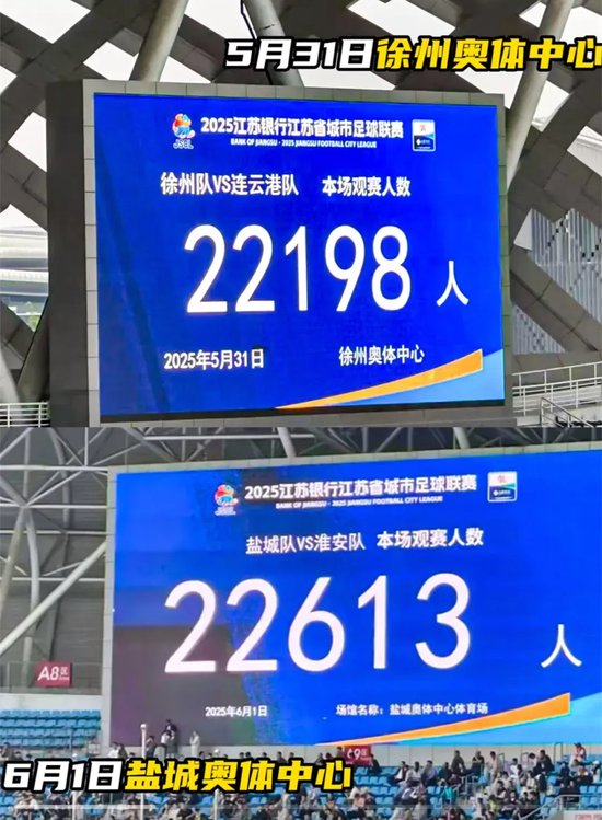 场均1.5万碾压中甲，“苏超”政府搭台的经济账与文化梗