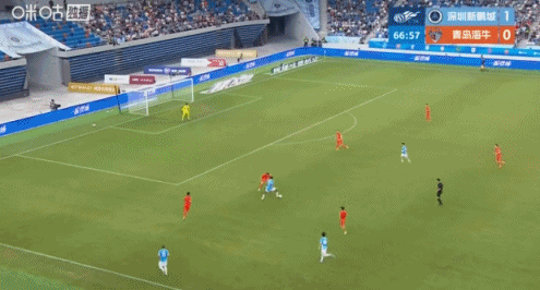 韦斯利帽子戏法当选中超第15轮最佳 深圳新鹏城主场3-0青岛海牛
