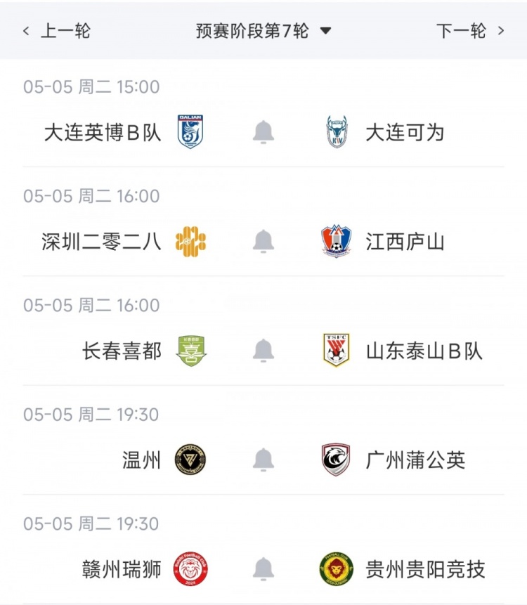 海港B队1-0泰安天贶领跑北区 南区前四同积12分