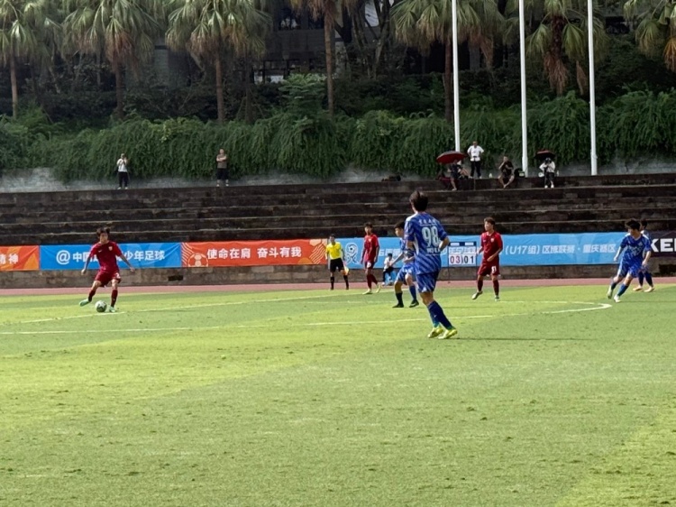 中青赛U17南区收官：上海海港2-3重庆南开中学 三球落后连扳两城未果