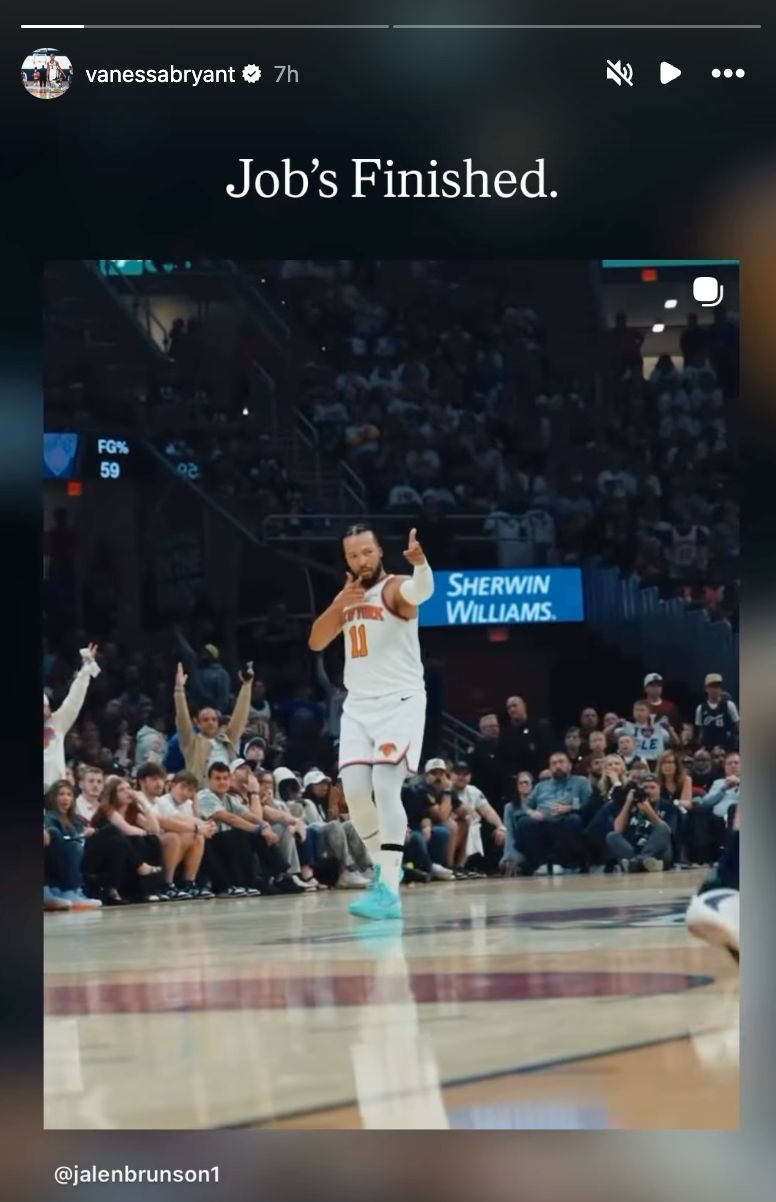 科嫂认证:瓦妮莎转发布伦森照引科比名言 尼克斯4-1夺冠 科嫂认证:瓦妮莎转发布伦森照引科比名言 尼克斯4-1夺冠