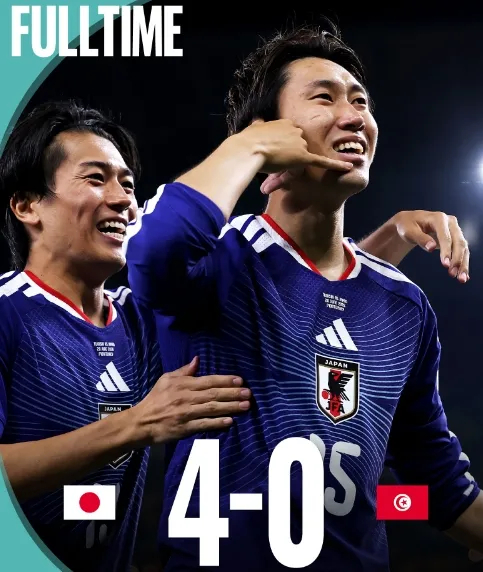 4比0创世界杯队史最大胜利 日本整体碾压突尼斯 4比0创世界杯队史最大胜利 日本整体碾压突尼斯