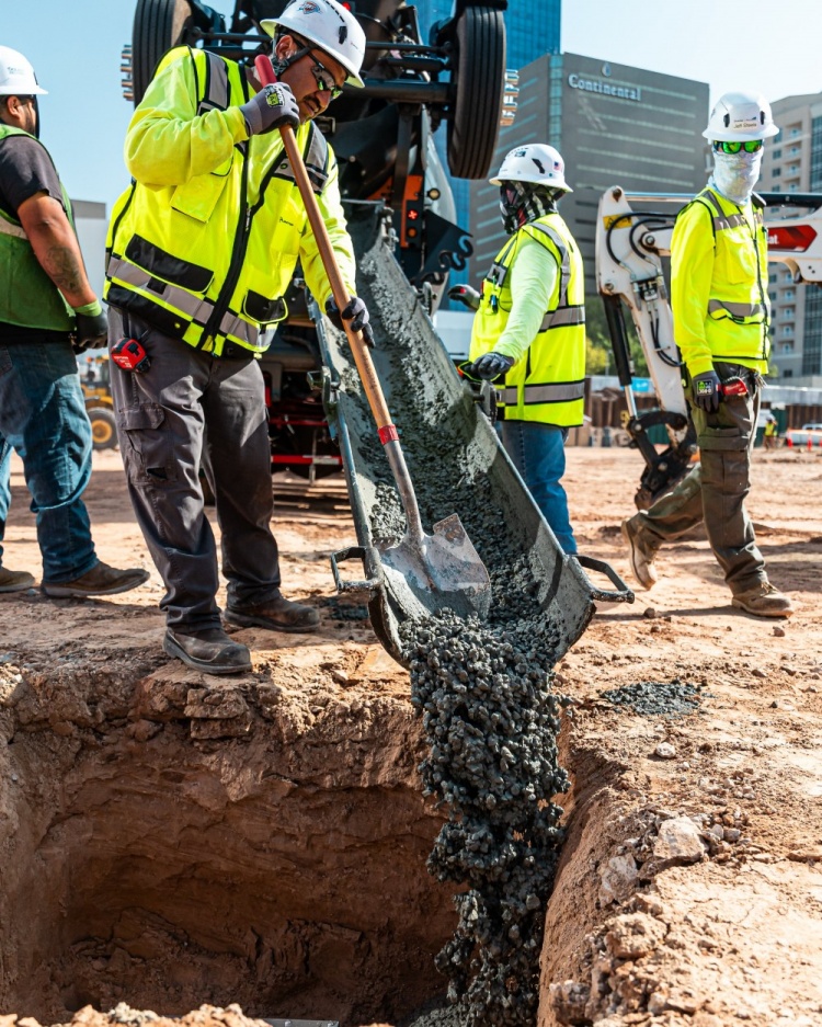 大陆竞技场完成首方混凝土浇筑 雷霆新主场正式破土 大陆竞技场完成首方混凝土浇筑 雷霆新主场正式破土