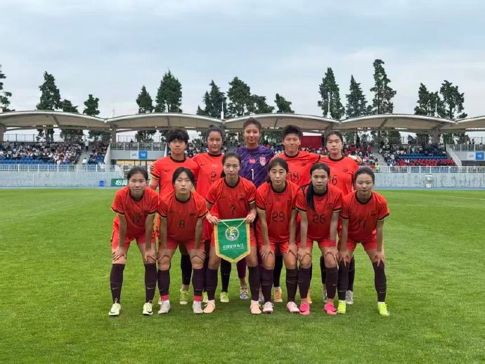 周欣怡曾雨佳破门,中国U20女足2-1取胜朝鲜U20女足