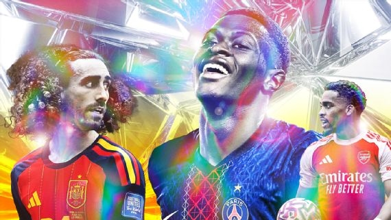 ESPN百大边后卫:阿什拉夫蝉联第一,巴黎包揽前二 ESPN百大边后卫:阿什拉夫蝉联第一,巴黎包揽前二