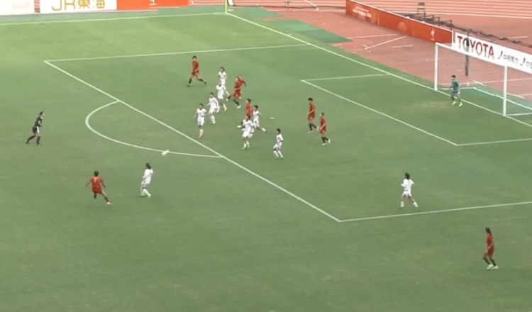 90分钟-中国女足0-0越南女足进加时 中国女足场面压制破门乏术