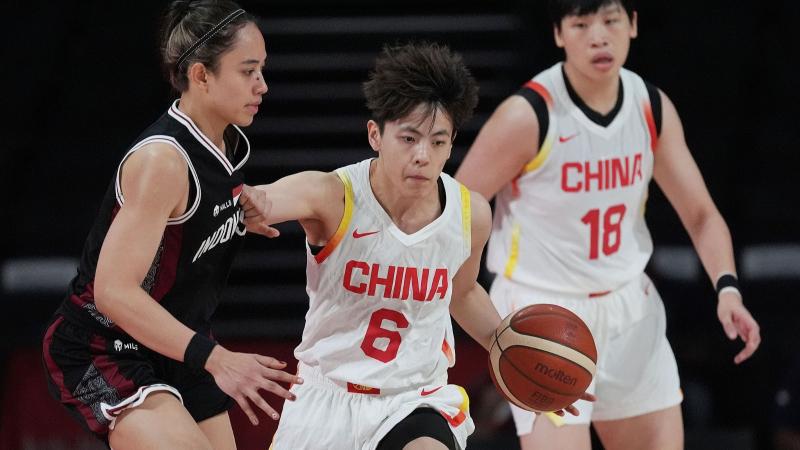09月21日亚运女篮小组赛 中国女篮 - 印度尼西亚女篮 全场录像